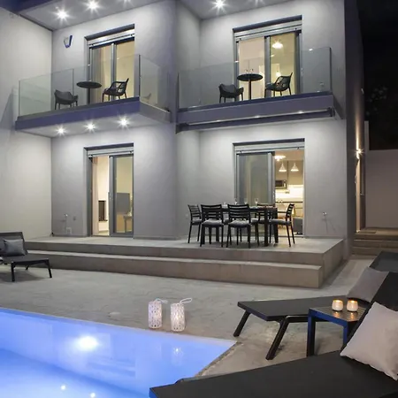 Aloft Luxury Villas Lefkada - Heated Pool Apolpaina Exterior photo