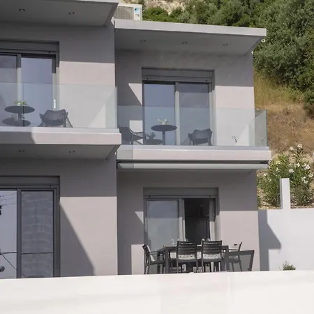 Aloft Luxury Villas Lefkada - Heated Pool Apolpaina Exterior photo
