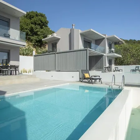 Aloft Luxury Villas Lefkada - Heated Pool Apolpaina Exterior photo