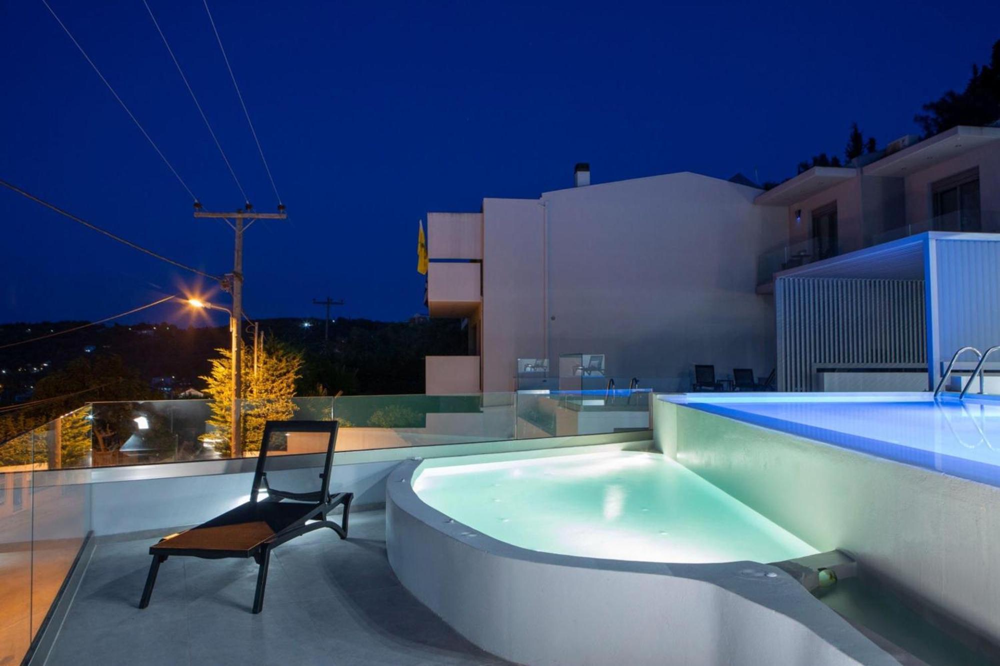 Aloft Luxury Lefkada - Heated Pool Villa Apolpaina